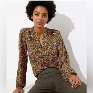 Loft Wildflower Blouse